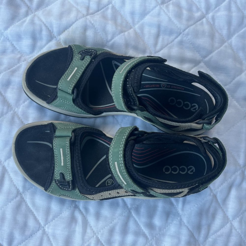 Ecco Offroad Yucatan Sandal Green/Black EU 38